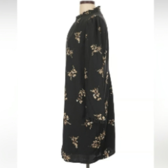 NWT Women's J.Crew Ruffleneck Floral Shift Dress - Picture 8 of 12